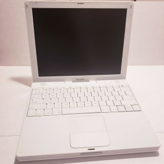 Apple Ibook G4 12.  1 " 1.  33ghz 512mb/1gb A1133.  Great No Ac Adapter.