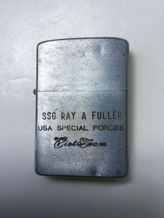 Vintage Usa Special Forces Zippo Lighter
