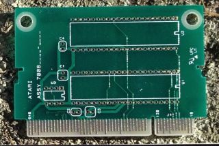 Pcb 2 Chip Cartridge For Atari Jaguar Prototype/testing/not Socketed