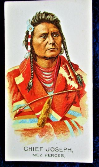 1888 N2 Allen & Ginter American Great Chief Joseph Nez Perces