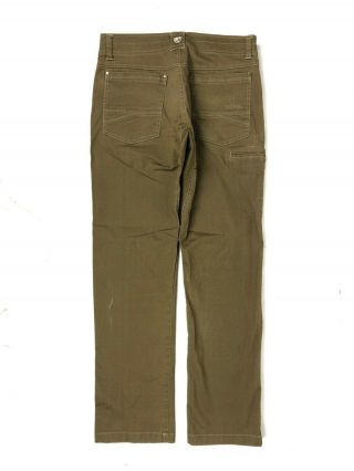 Kuhl Men’s D’lux 32×32 Vintage Patina Dye Khaki 5 Pocket Jean Style Pants