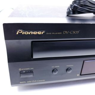 Vintage Pioneer DV - C503 5 - Disc CD DVD Player No Remote 2