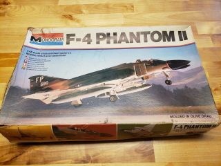 Monogram 1/48 F - 4 Phantom Ii Vintage Model Kit