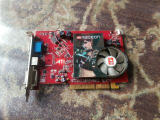 Agp Card Ati Radeon X1300 Pro 256m 102g016601 000001 Video Vga Tv Dvi