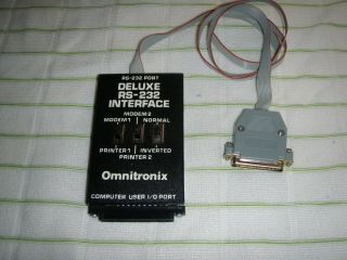 Commodore 64 - - Omnitronix Deluxe Rs - 232 Interface