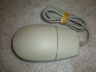 Vintage Apple Desktop Bus Mouse Ii M2706 Macintosh Asis