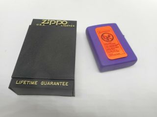 NOS Vintage 1997 ZIPPO JOE CAMEL Cigarette Light Lighter in CASE 2