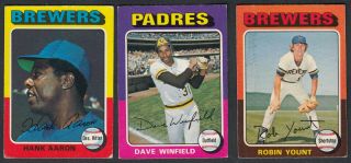 1975 O - Pee - Chee Baseball Cards - Near Set 603/660