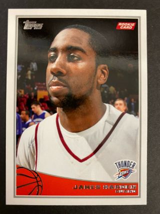 2009 - 10 Topps James Harden Rookie Card 319 Rc
