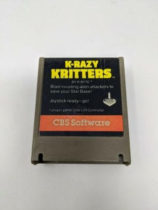 K - Razy Kritters For The Atari 8bit Computers (400/800/600xl/800xl/1200xl & Xe)