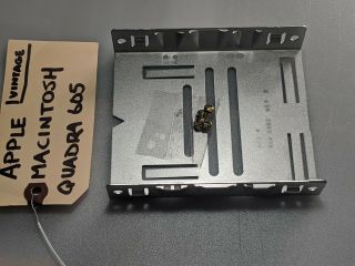 Apple Macintosh Quadra 605 Hard Drive Caddy Tray,  Screws 805 - 0980