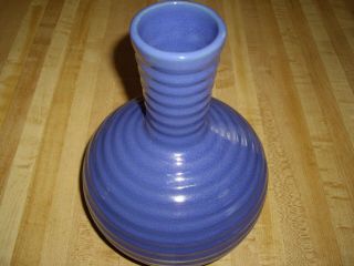 Vintage Bybee Pottery? Vase Blue 9 1/2 " Tall