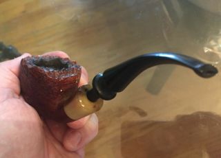 Vintage danish freehand pipe SVENDBORG (POUL ILSTED & TAO NIELSEN) with HORN 3