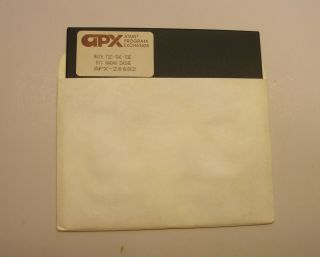Rare (9) Math Tic - Tac - Toe Disk By Apx For Atari 400/800