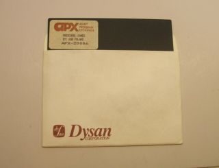 Preschool Games Disk By Apx For Atari 400/800