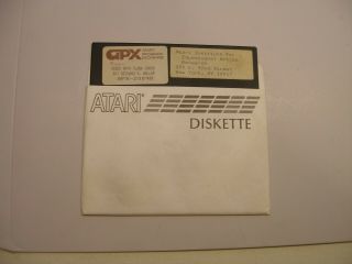 Very Rare (9) Video Math Flash Cards By Apx For Atari 400/800