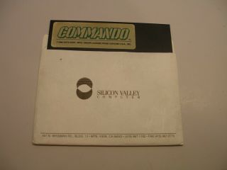 Highly Rated Game,  Commando By Capcom For The Commodore 64/128