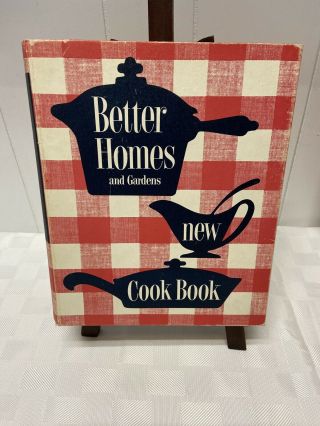 Vintage Better Homes And Garden Cookbook 1953 1st Edition 9th Printing