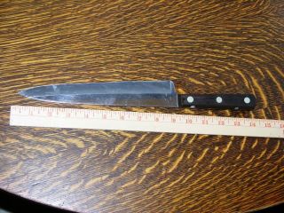 Vintage Cutco French Chef Knife No 35 With 9 " Blade