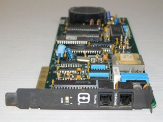 Vtg Hayes Micro Computer 2400B Smart Modem 8 Bit Card Desktop PC Module Board 2