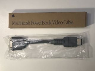 Apple Macintosh Powerbook Video Cable 1992 –