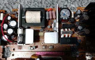 Atari 520 1040 Mega ST STF STFM STE power supply PSU board 220V UK EU 2