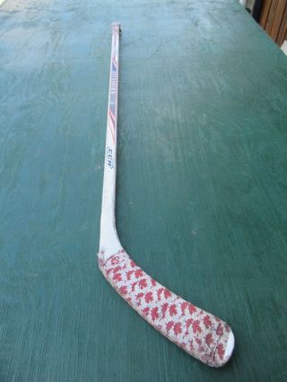 Vintage Wooden 44 " Long Hockey Stick Ccm Ovechkin 8