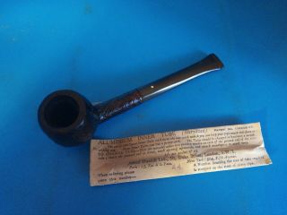 Smoking Pipe DUNHILL Shell Briar 1966 and Rare Inner Tube Estate Pipe VGC 3