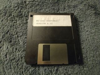 Ms Dos 6.  22 1 Floppy Software Kit For The Amiga And Pc