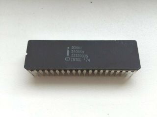 Intel D3001,  S40059,  Mcu For 3000 Bit - Slice Cpu,  Vintage 11,  76mhz Mcu,  Nos