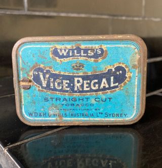 Wills’s Vice - Regal Australian Tobacco Vintage Tin