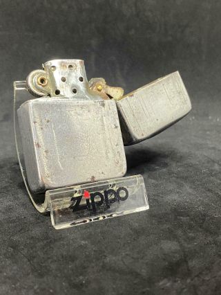 Vintage Rare 1943 - 1945 Wwii Zippo Lighter 3 Barrel Pat 2032695