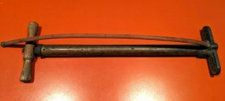 Antique Ford Tire Pump Brass For Model A/t,  - Vintage Truck Auto