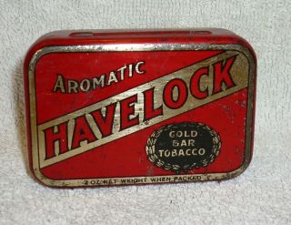 Havelock - Aromatic Gold Bar - Tobacco Tin 2 Oz Net