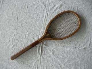 Antique/vintage Tennis Racket - Pif??? - Quarter Moon Logo - Junior