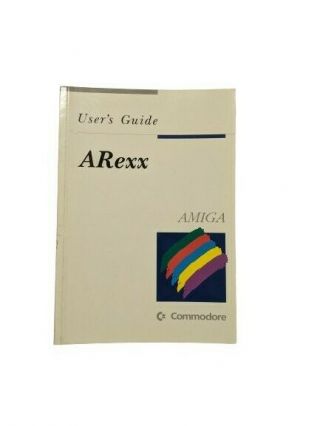 Commodore Amiga Arexx User 