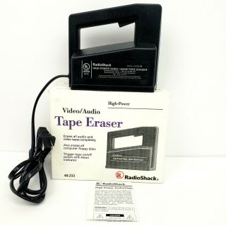 Vintage Radioshack 44 - 233a High Power Audio/video Tape Eraser