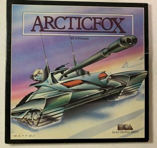 Arctic Fox Commodore 64 Electronic Arts C64 - -