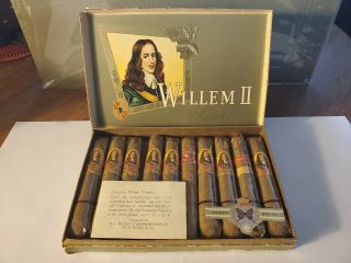 Vintage Willem Ii Superba Cigars