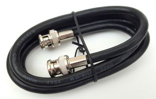 3ft Bnc Male - Bnc Male Cable For Amiga Newtek Video Toaster Tbc V - Scope Par Rg6