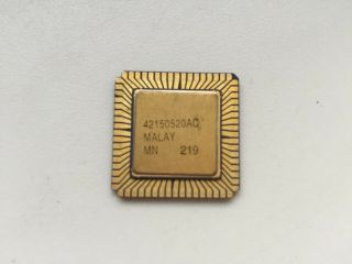 80186,  Intel R80186,  R80186,  Vintage CPU,  GOLD 2
