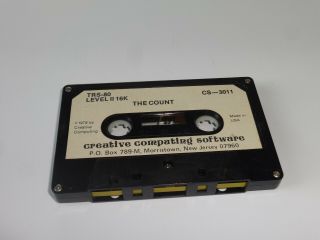 Trs - 80 Computer Game Tape Cassettes The Count