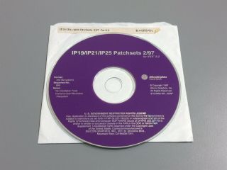 Silicon Graphics Sgi Ip19 Ip21 Ip25 Patchsets For Irix 6.  2 Feb 1997 812 - 0652 - 001
