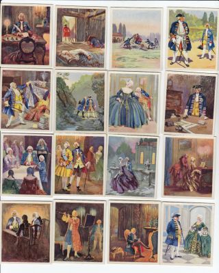 Military Prussia Frederick The Great Full Set 250 German Cig Cards Garbaty 1935