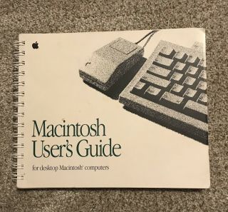 Vintage Apple Macintosh User 