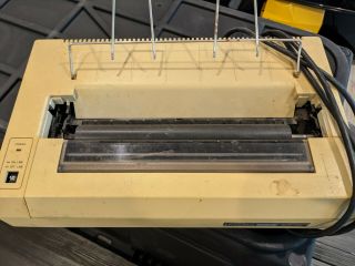 Vintage Tandy Dmp - 105 Dot Matrix Printer Radio Shack Trs 80 Computer