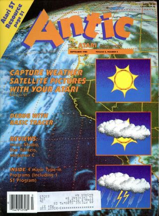 Antic - The Atari Resource - Volume 5 Number 5 - September 1986