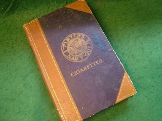 Large Vintage Players Navy Cut Cigarette Box In The Form Of A Book
