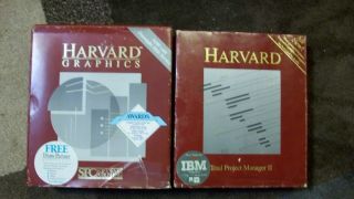 Harvard Graphics 2.  12 And Harvard Total Presentation Manager Ii For Ibm Pc Etc