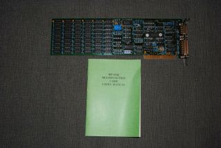Ibm Pc Multifunction Card - Broken - Parts Only - Mn4164p - 15a Chips Mainly